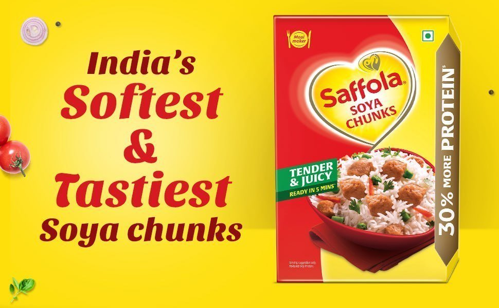 Saffola Soya Chunks 1 Kg 120