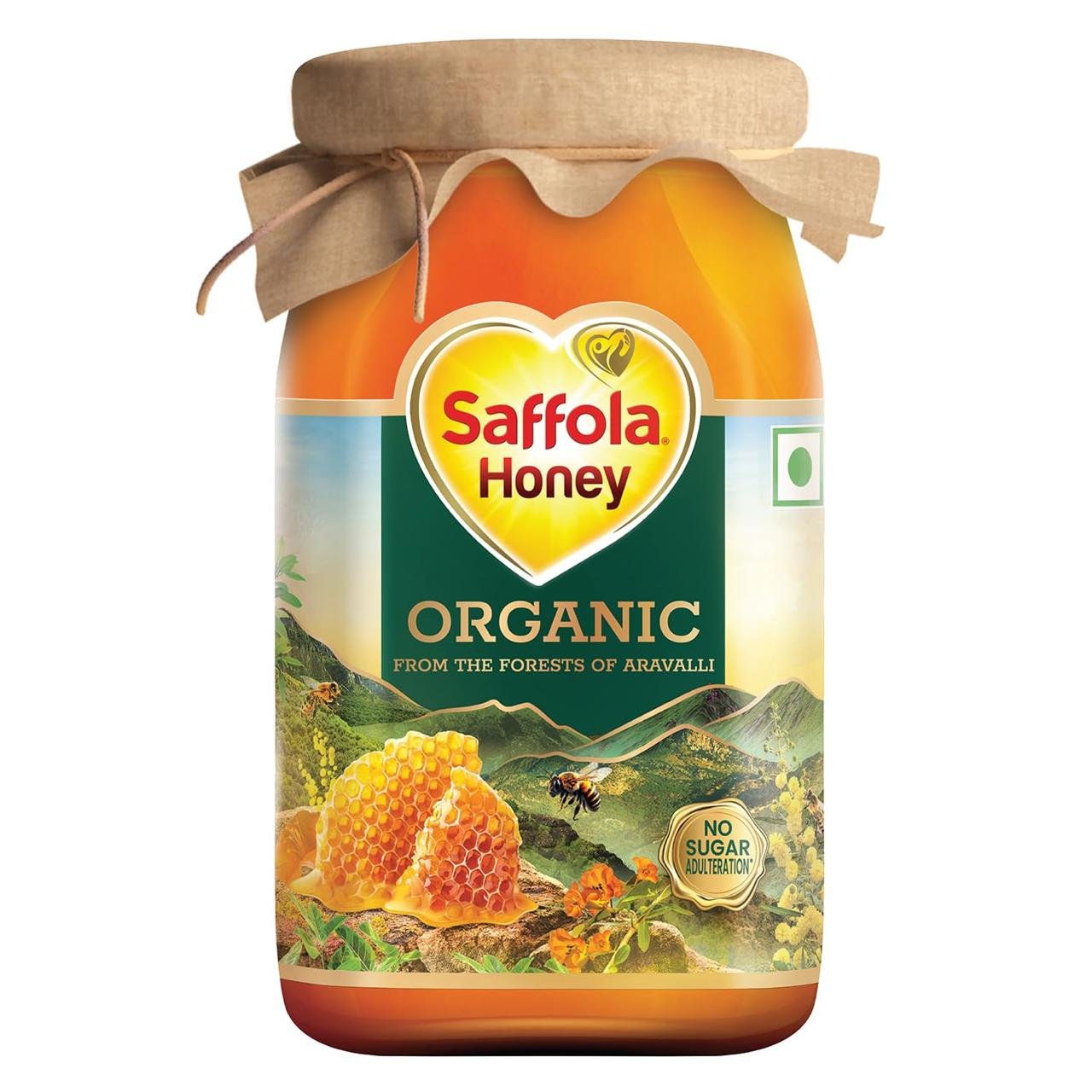 Saffola Wild Forest Organic Honey 500g Wild Forest