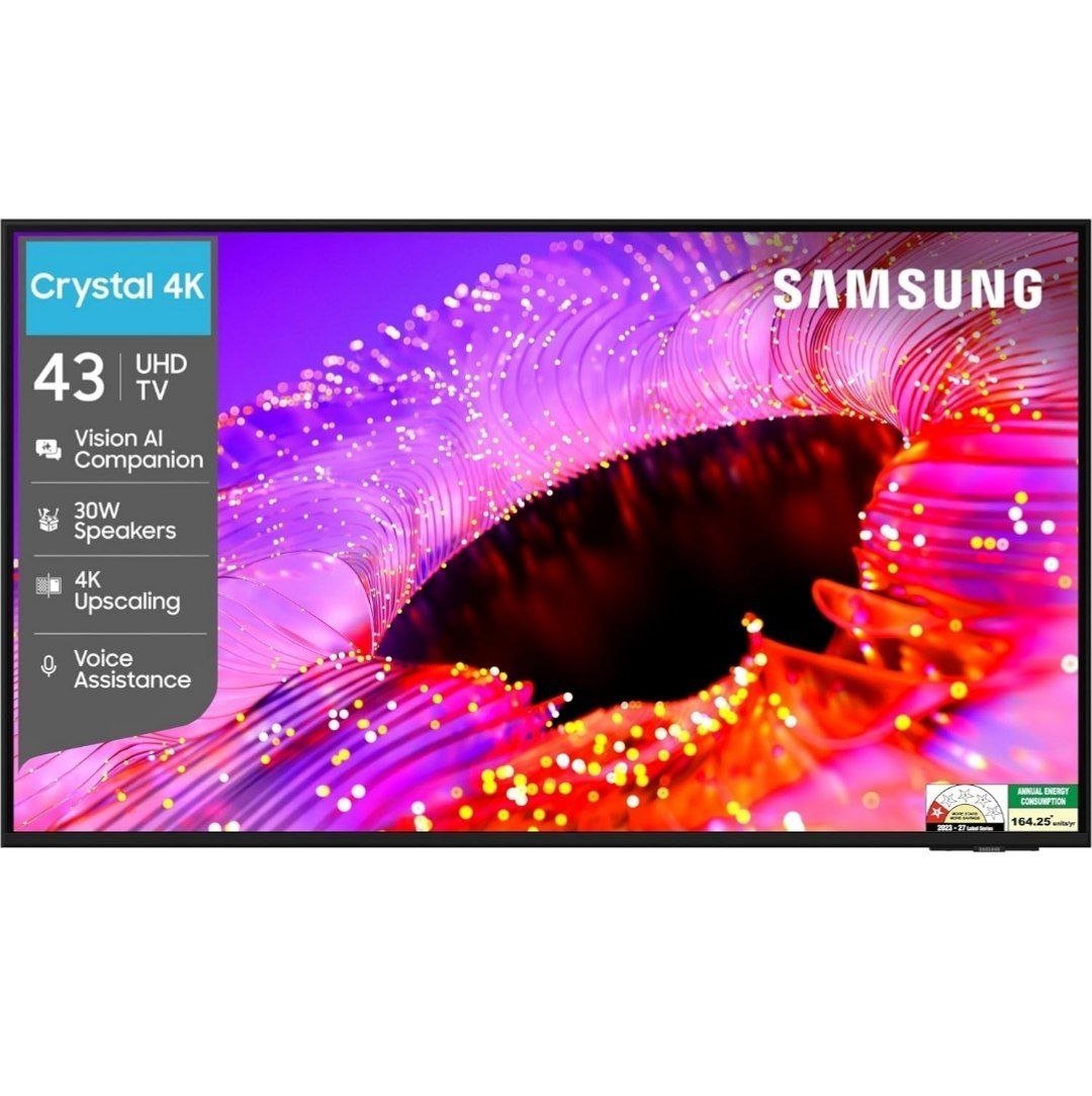 Samsung 43 Inches Crystal Uhd 4k Samsung Visi
