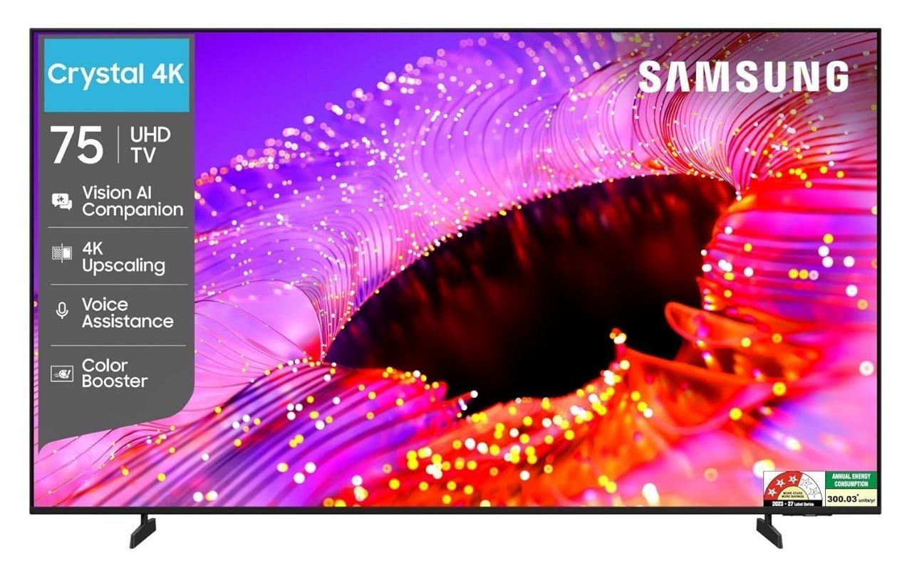 Samsung 75 Inches Crystal Uhd 4k Samsung Visi