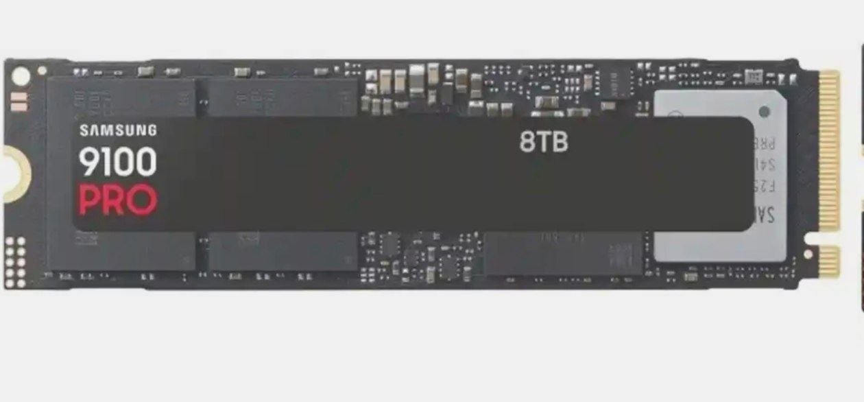 Samsung 9100 Pro 8tb Pcie Gen 5 Nvme Ssd 1 29 999o