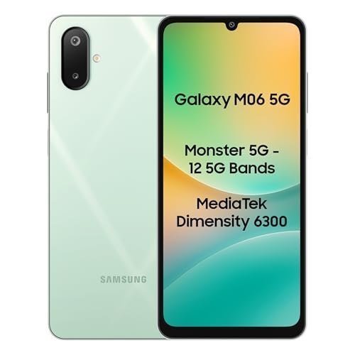 Samsung Galaxy M06 5g Mobile (sage Green 4gb 