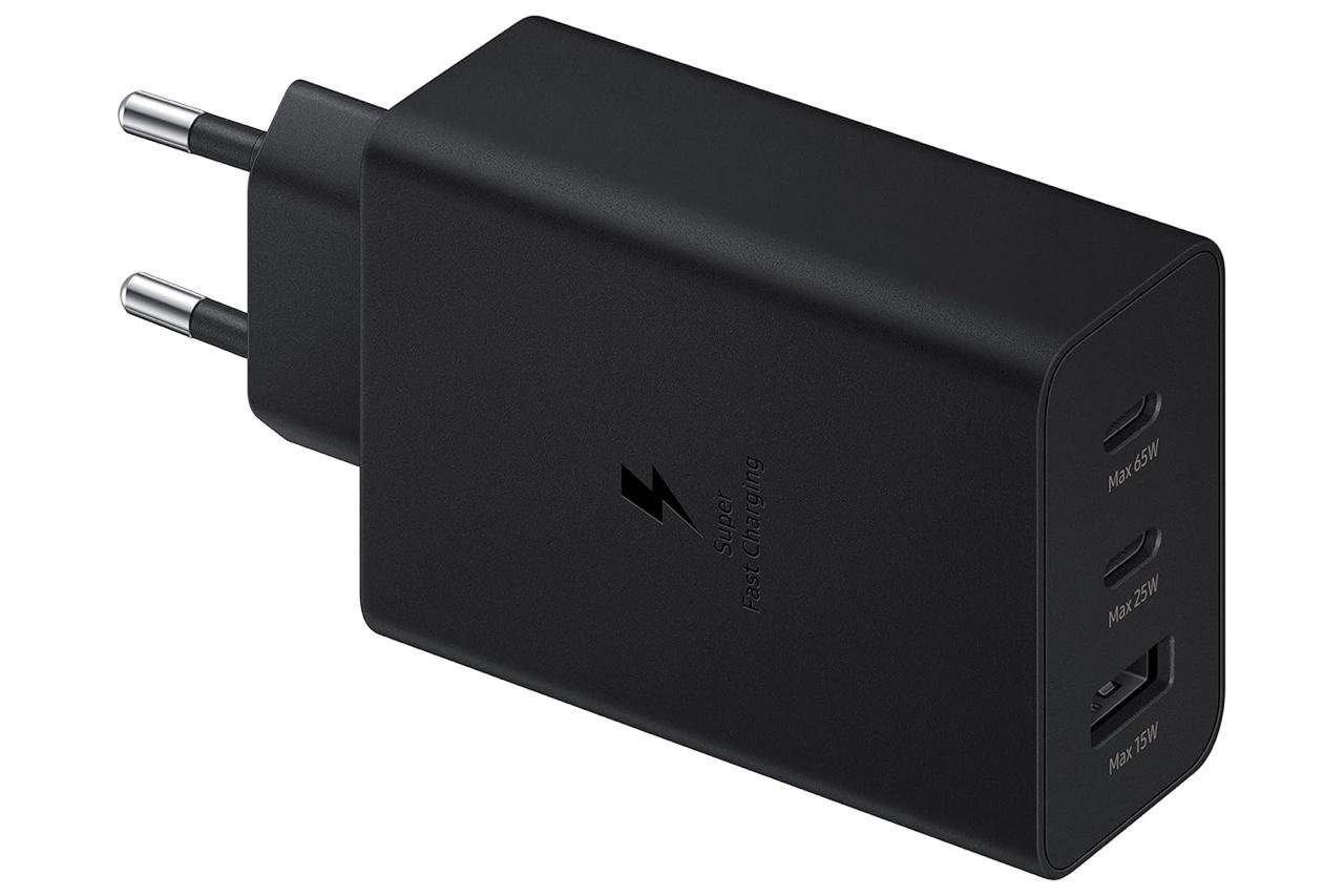 Samsung Original 65w Tri Port Type-c Usb-a Su