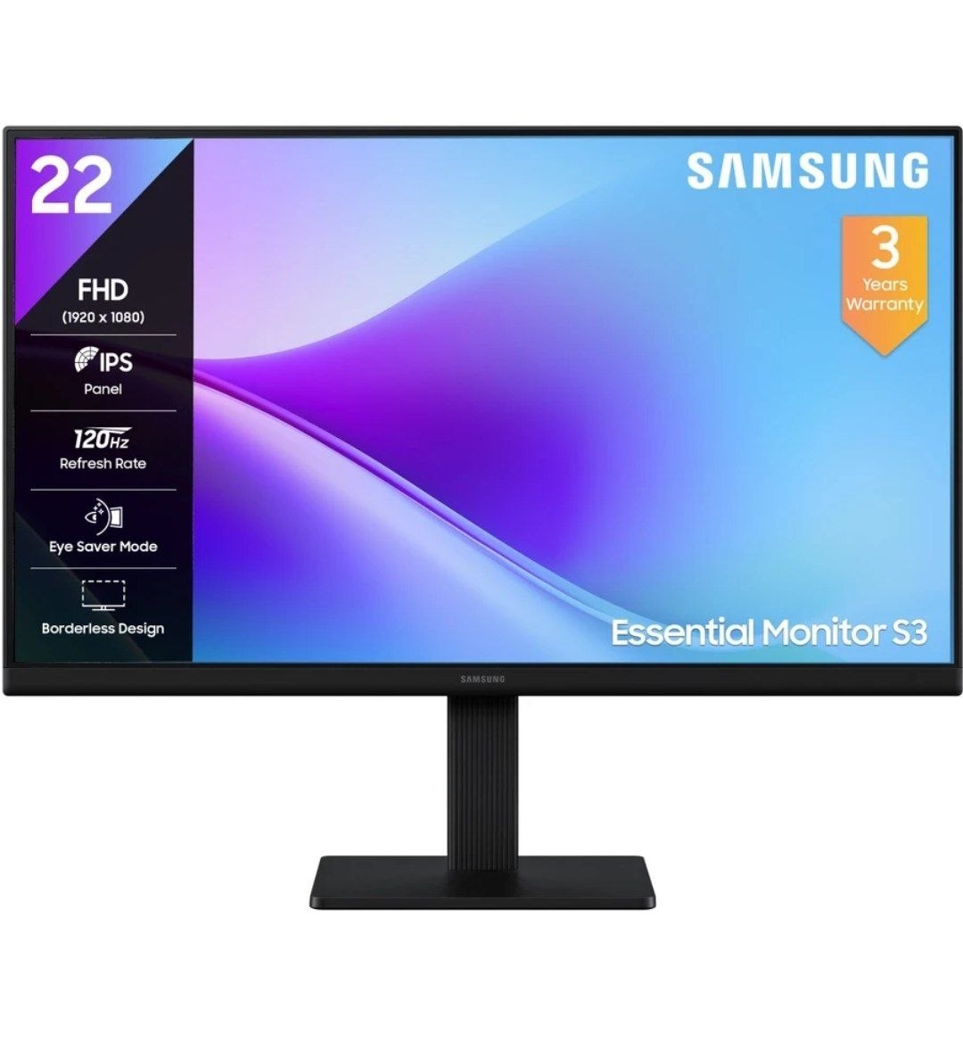 Samsung S3 54 61 Cm (22 Inch) Full Hd Led Bac