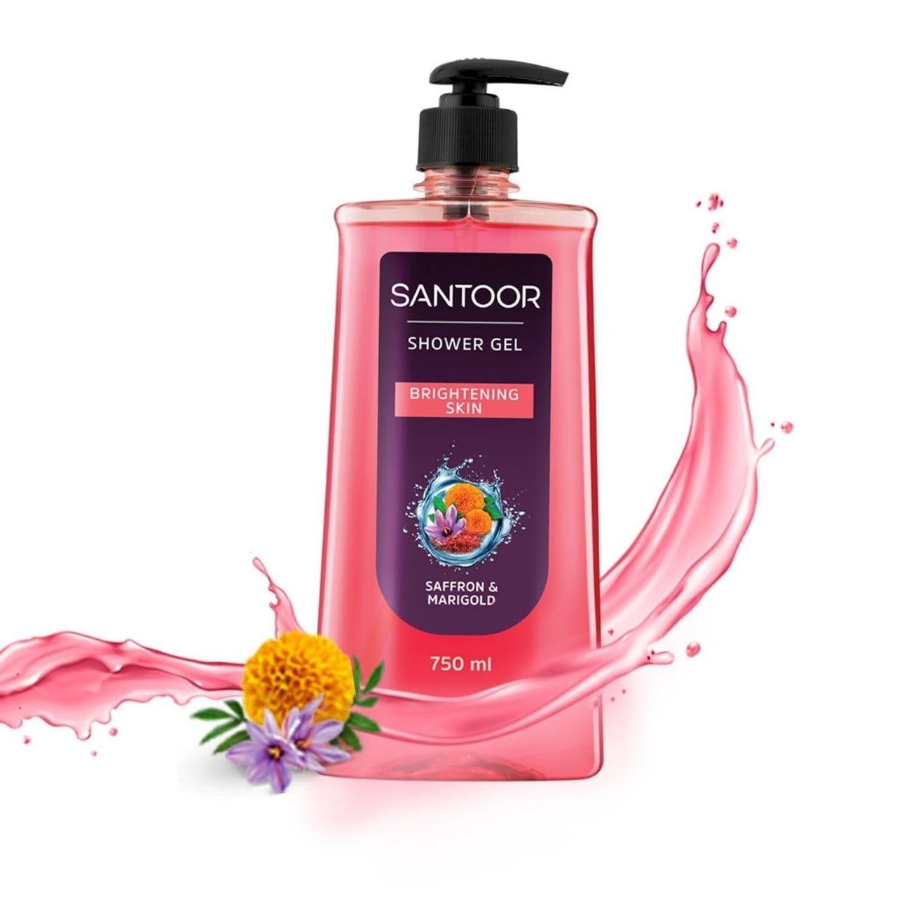 Santoor Brightening Body Wash Shower Gel Show