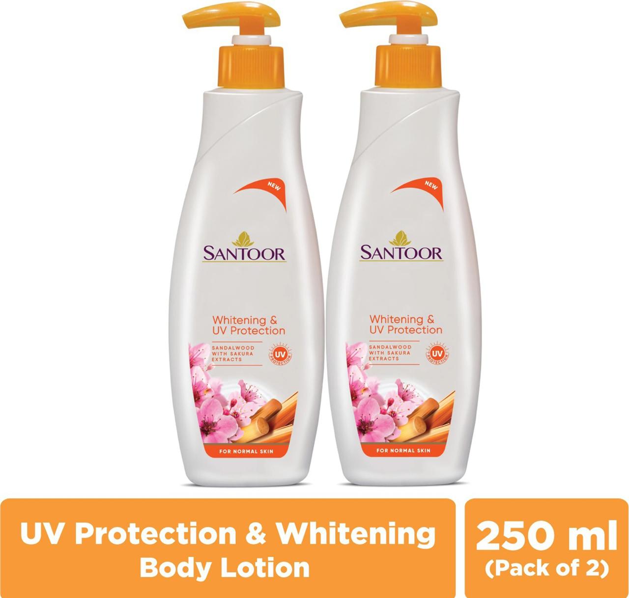 Santoor Perfumed Body Lotion For Skin Whiteni