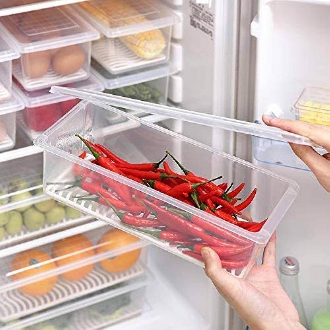 Satvikaya Air Tight Plastic Storage Containers Set