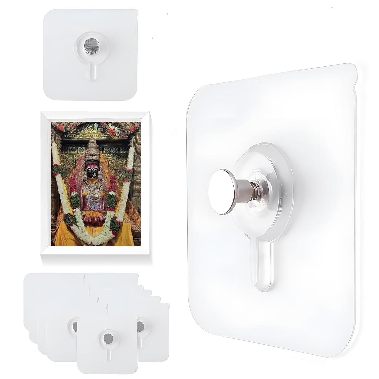 Self Adhesive Photo Frame Wall Hooks 10 Pcs 1