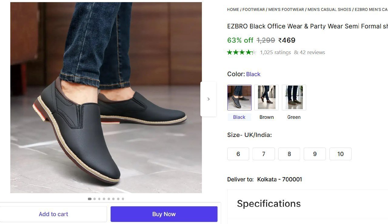 Semi Formal Shoes 469