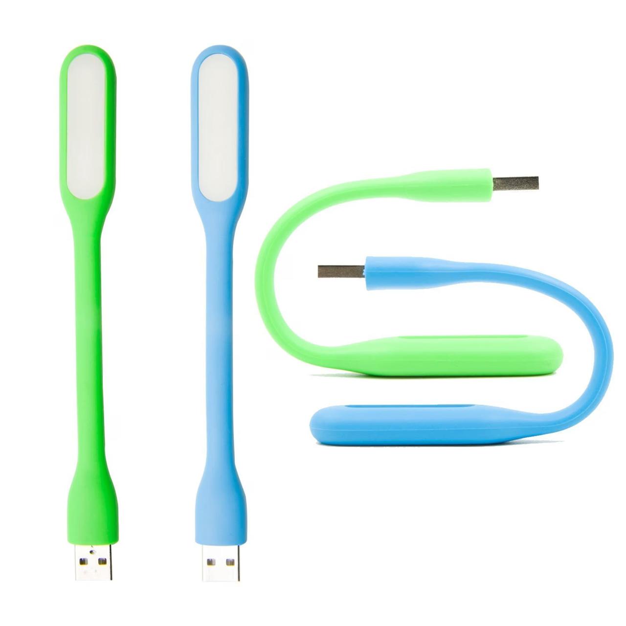 Set Of 2 Piece Mini Usb Led Light Adjust Angle Bendable Portable