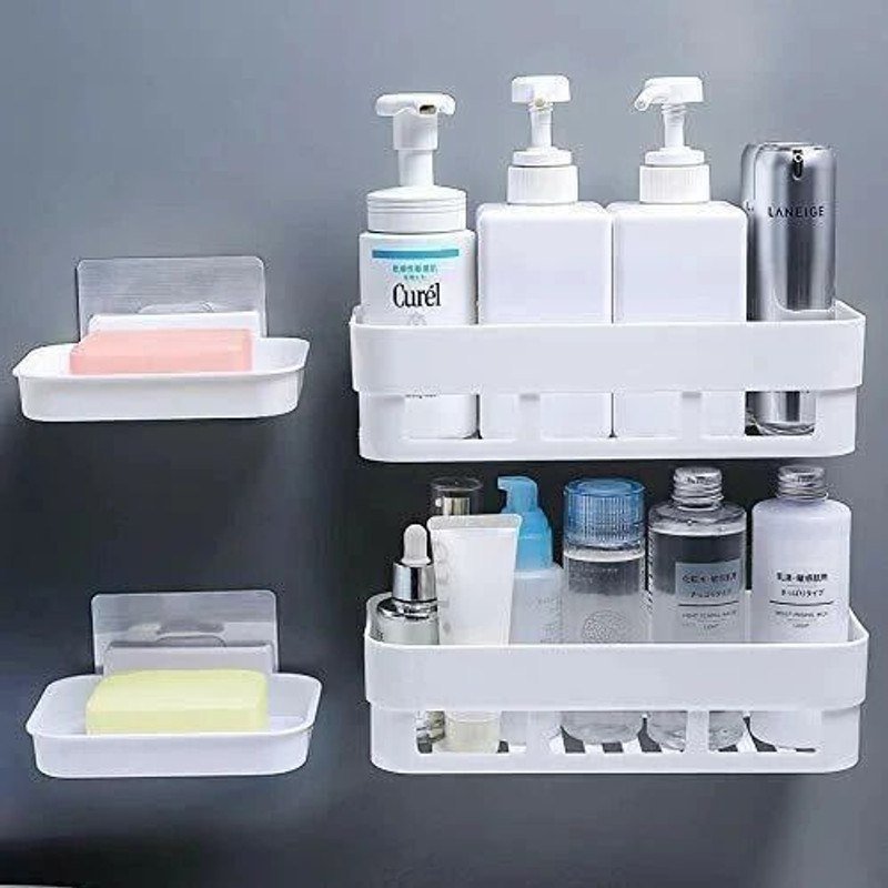 Set Of 4 Bathroom Shelf At 133