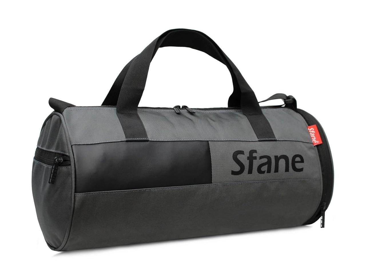 Sfane Polyester Duffle Shoulder Gym Bag For Men Wo