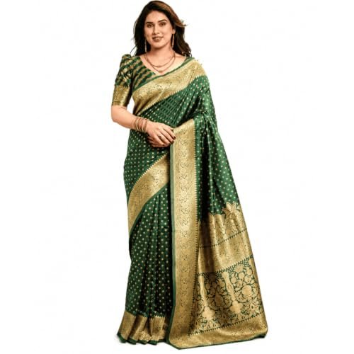 Shantvan Gallery Banarasi Silk Saree For Wome