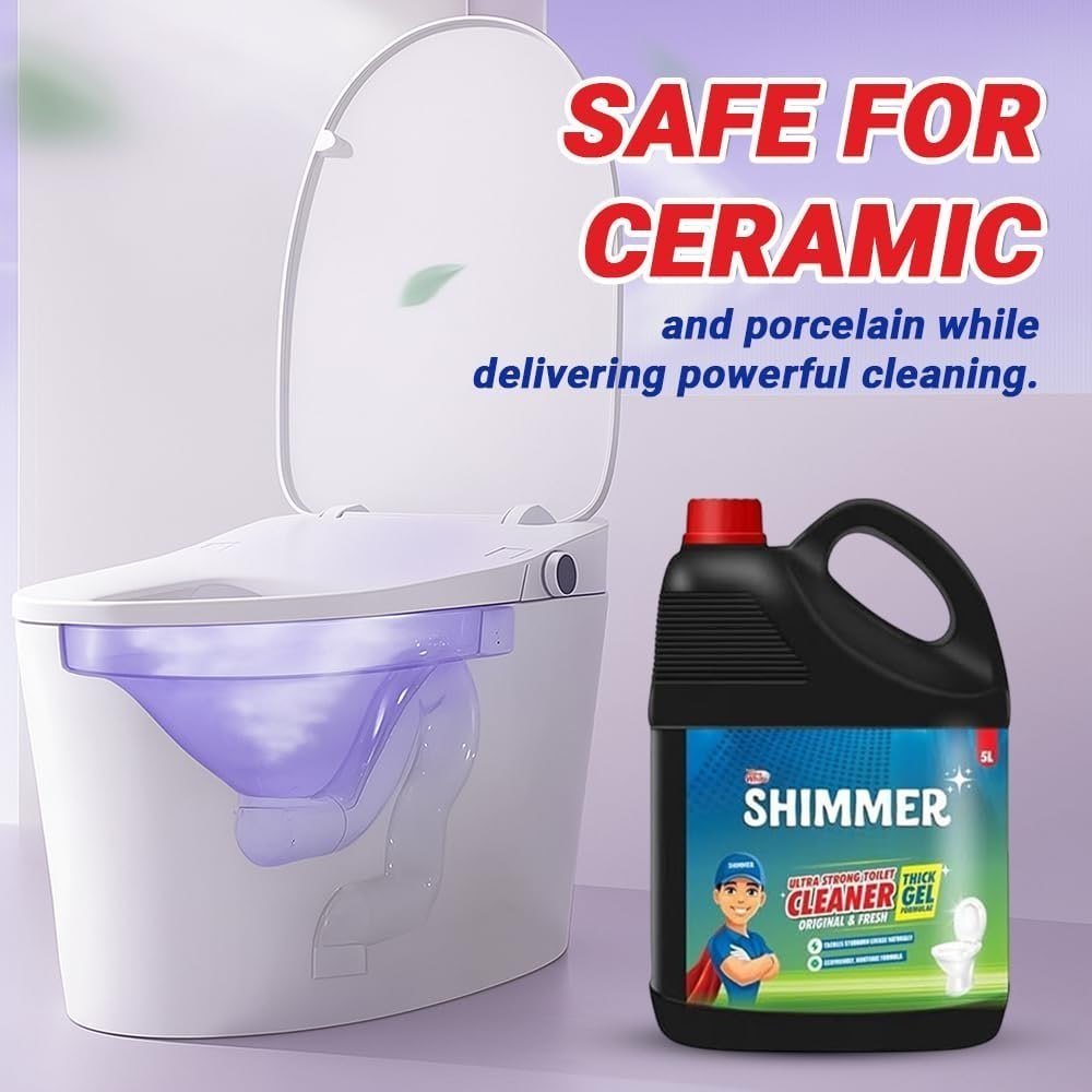 Shimmer Pro Max Black Toilet Cleaner - 10l 625