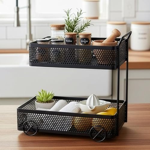 Shiok Dcor 2-tier Multipurpose Standing Storage Ra