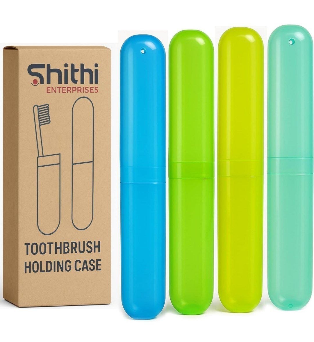 Shithi Toothbrush Travel Case Portable Hygien
