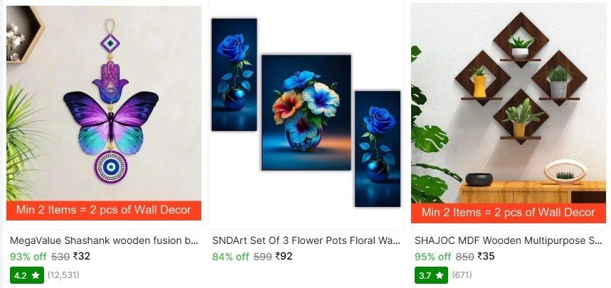 Shopsy Decor Your Wall From 49ethnic Tops From 129