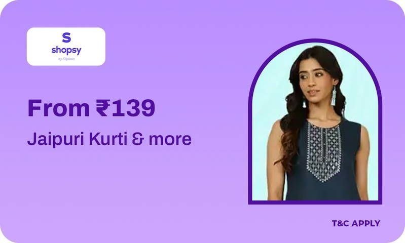 Shopsy - Jaipuri Kurtis More Starting From 13