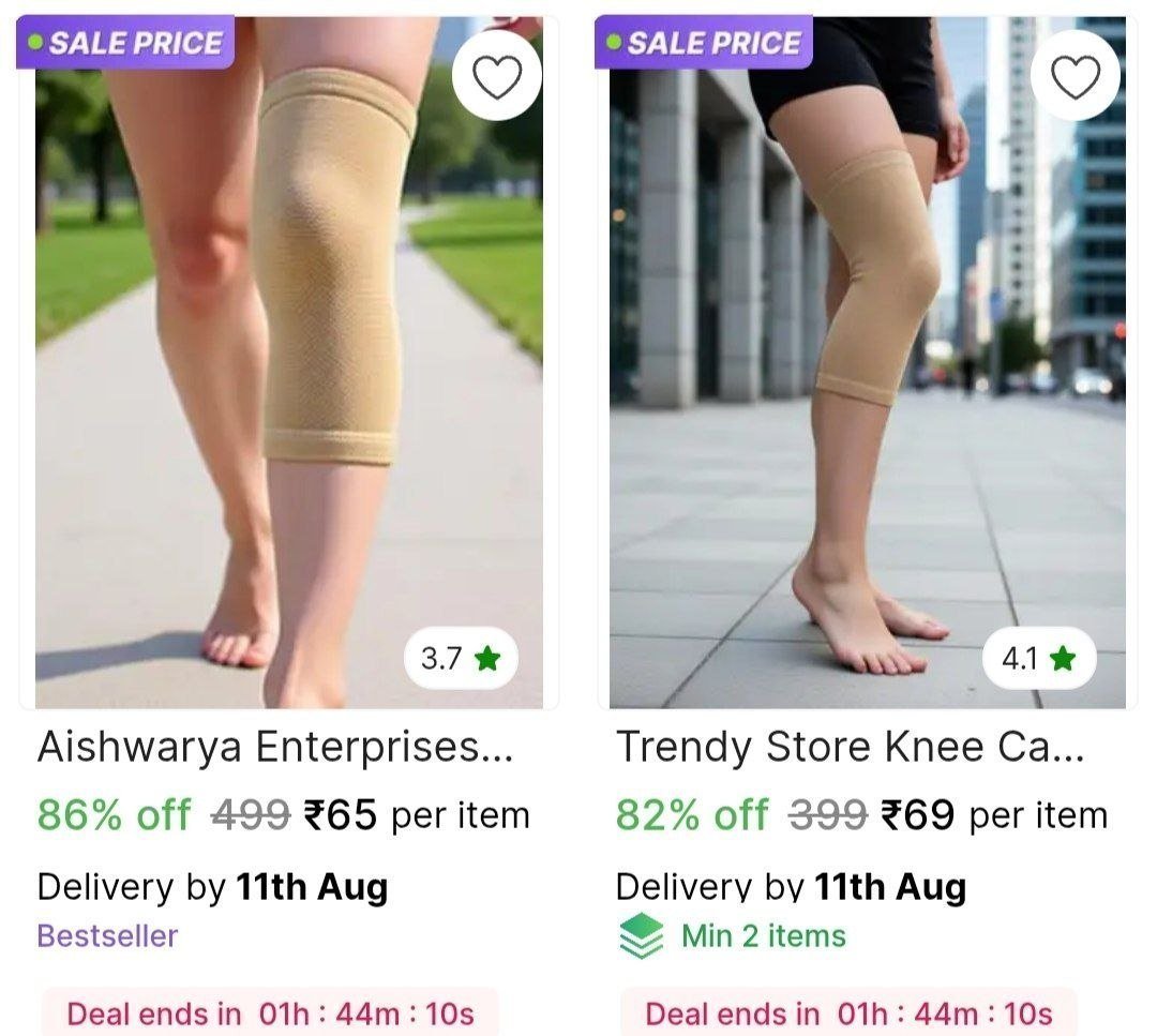 Shopsy Knee Supports From 65