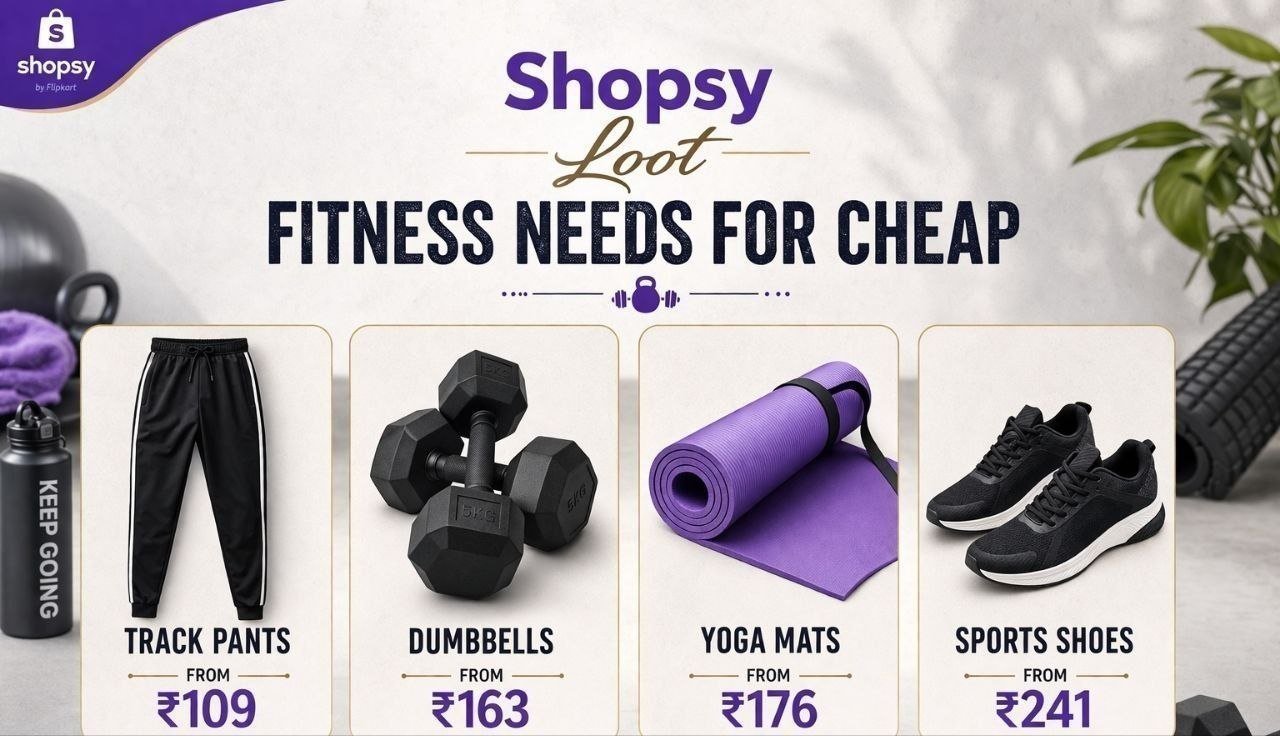 Shopsy Loot - Fitness Needs For Cheap Track Pants 