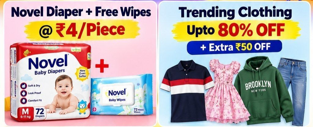 Shopsy Loot Mega Deals Are Livenovel Diaper Wipes 