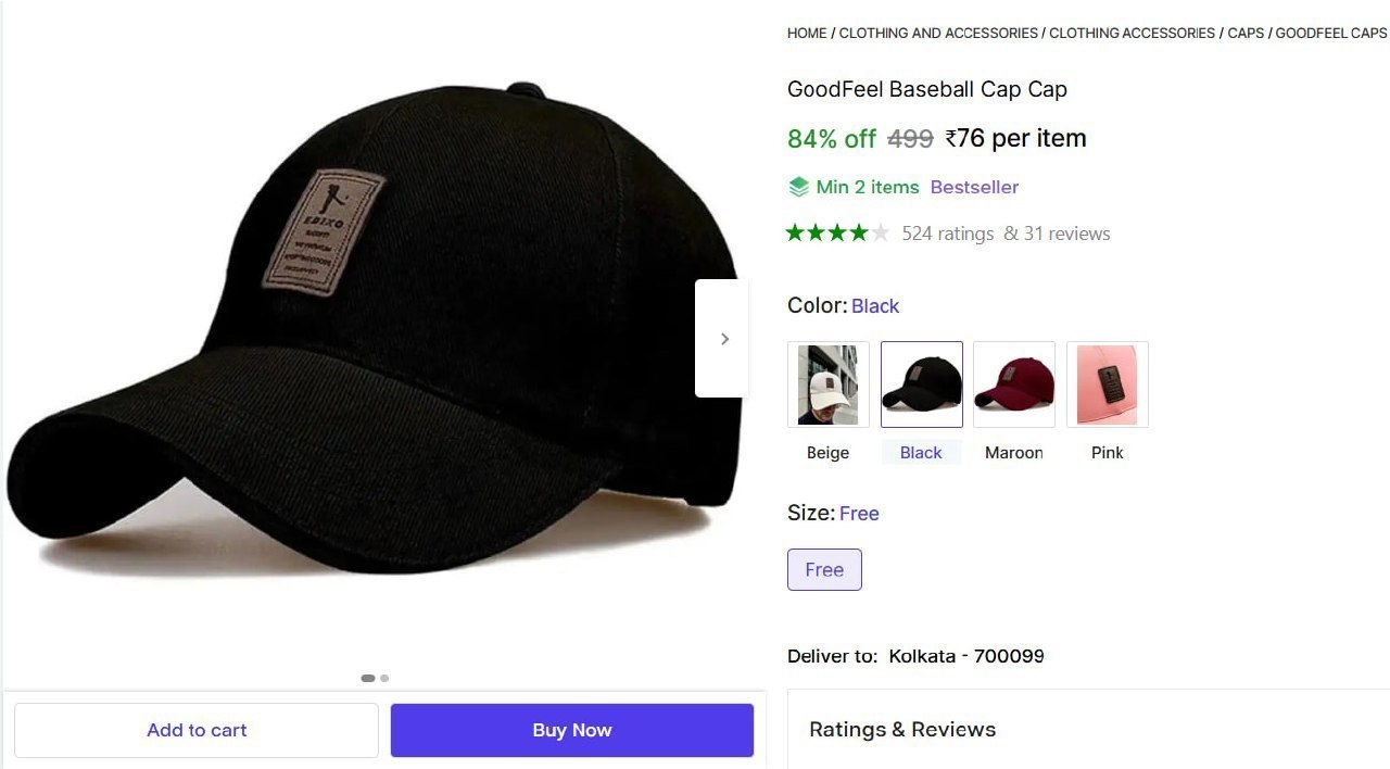 Shopsy Men Cap 76 More -
