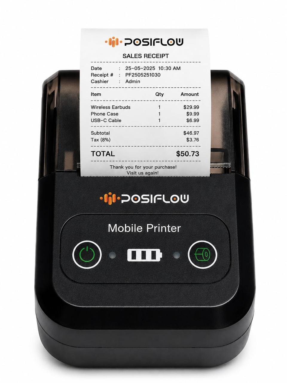 Shreyans Mini Mobile Receipt Printer Compact 