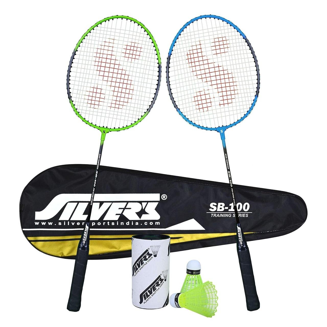 Silver S Sb-100 Combo-2 (2 B Badminton Racket