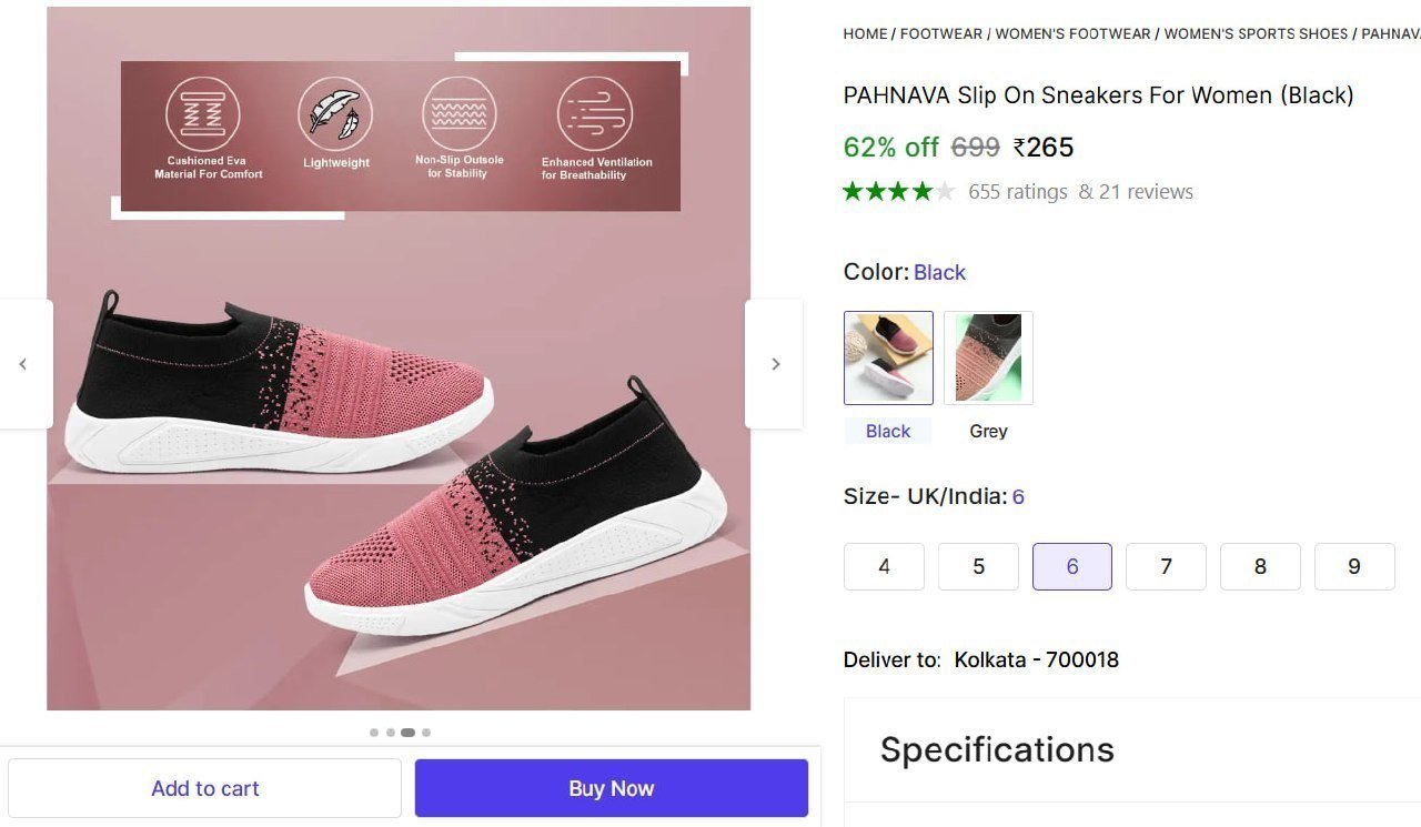 Slip On Sneakers For Women 265