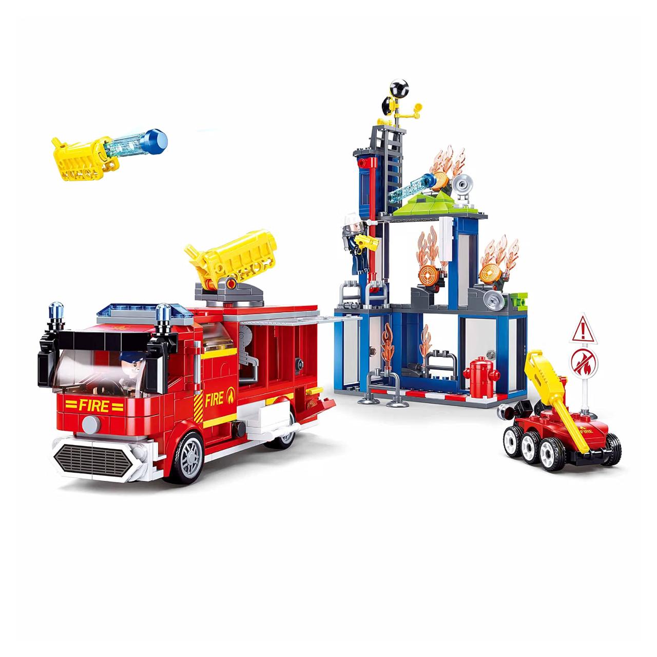Sluban Fire Fighting Training Center Building Bloc