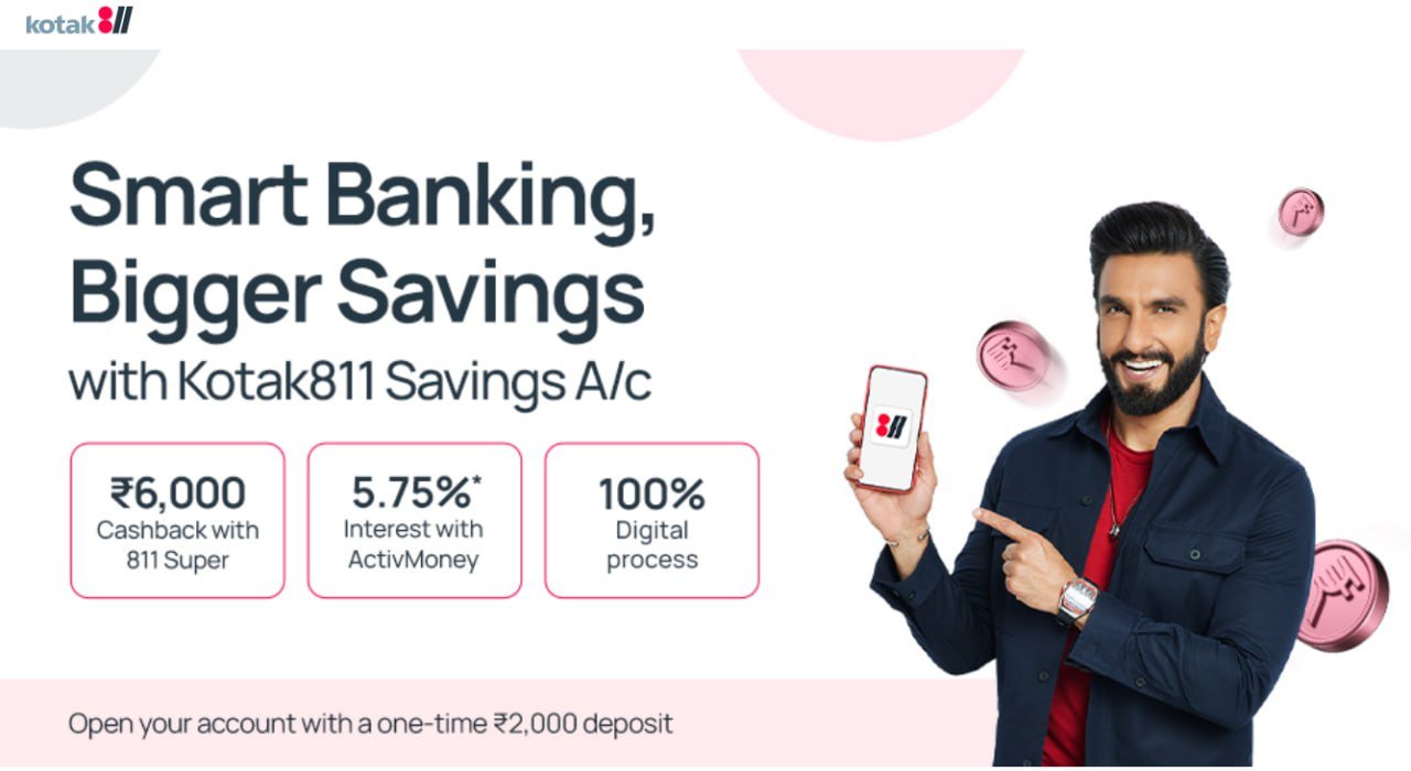 Smart Banking Bigger Savings Open Kotak 811 S
