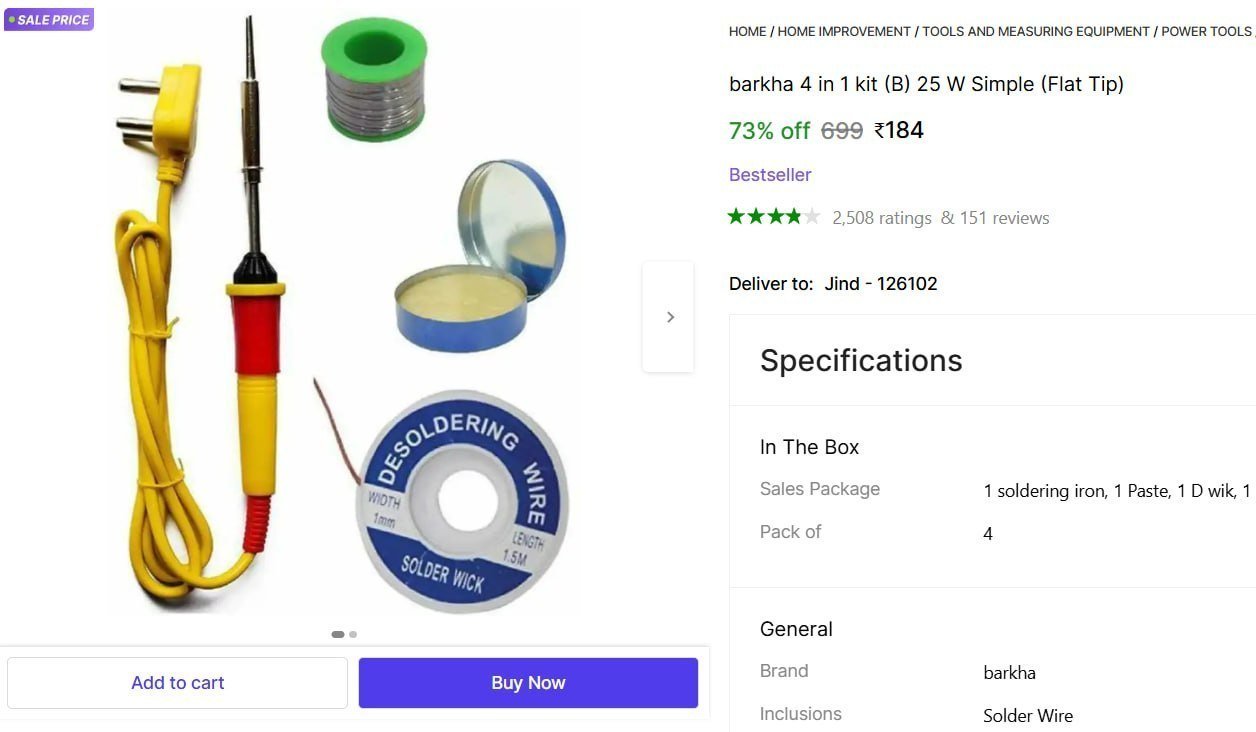 Soldering Kit 184
