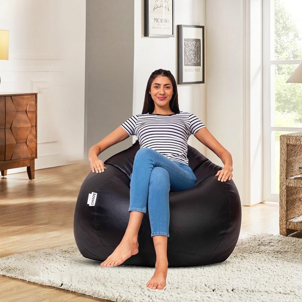 Solimo Bean Bag Cover 4xl Without Beans