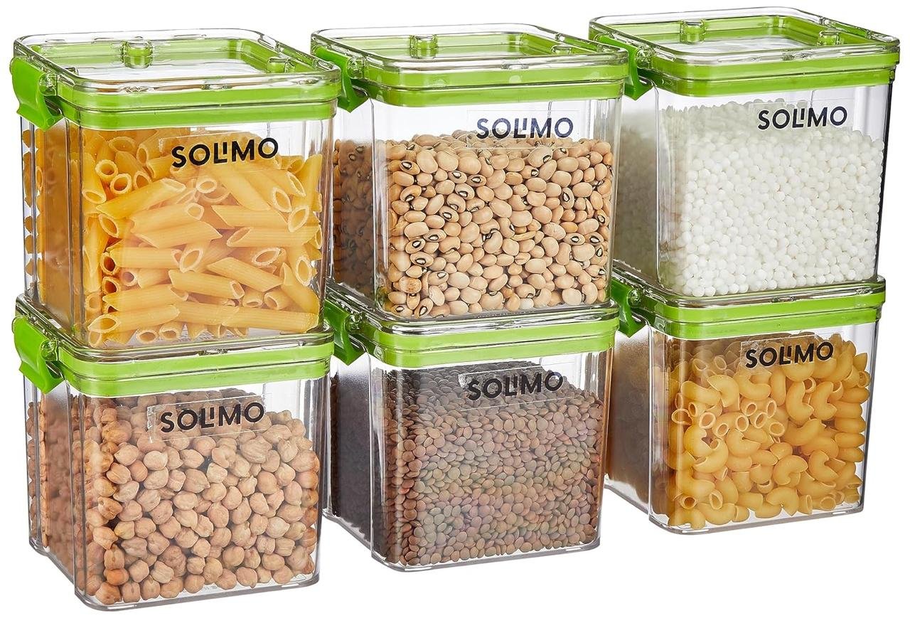 Solimo Plastic Multipurpose Airtight Containe