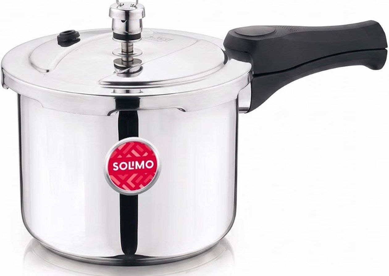 Solimo Stainless Steel Pressure Cooker 3l At 1179