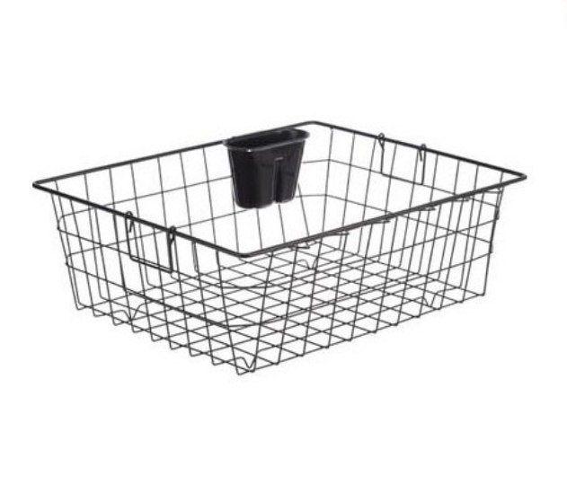 Solimo Steel Dish Drainer With Cutlery Stand 759 F