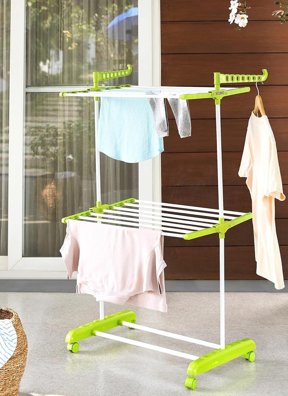 Solimo Steel Double Supported 2 Layer Cloth D