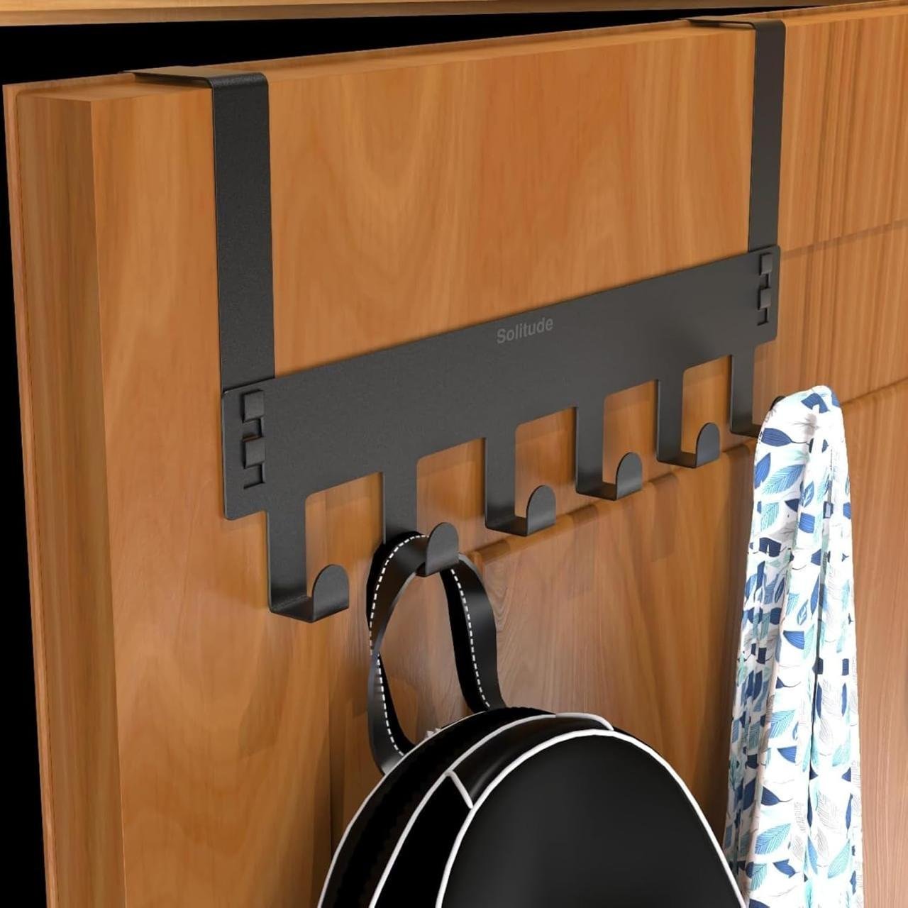 Solitude Heavy Duty Metal Over Door Hanger Wi