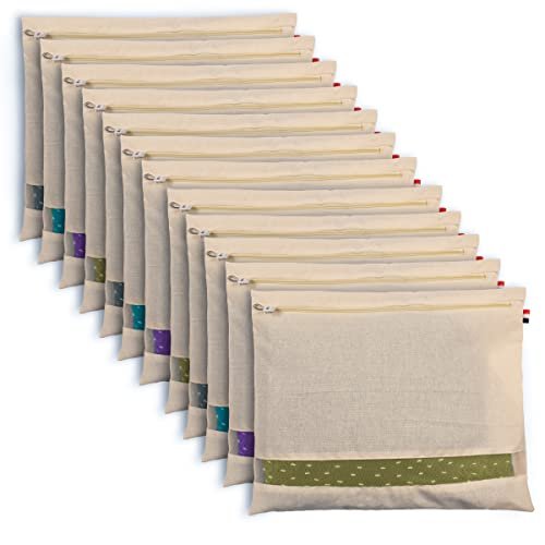 Solstice Cotton Saree Bags Covers For Storage Set 