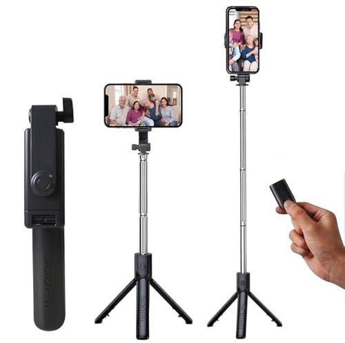 Soopii 70cm Long Selfie Stick With Bluetooth 