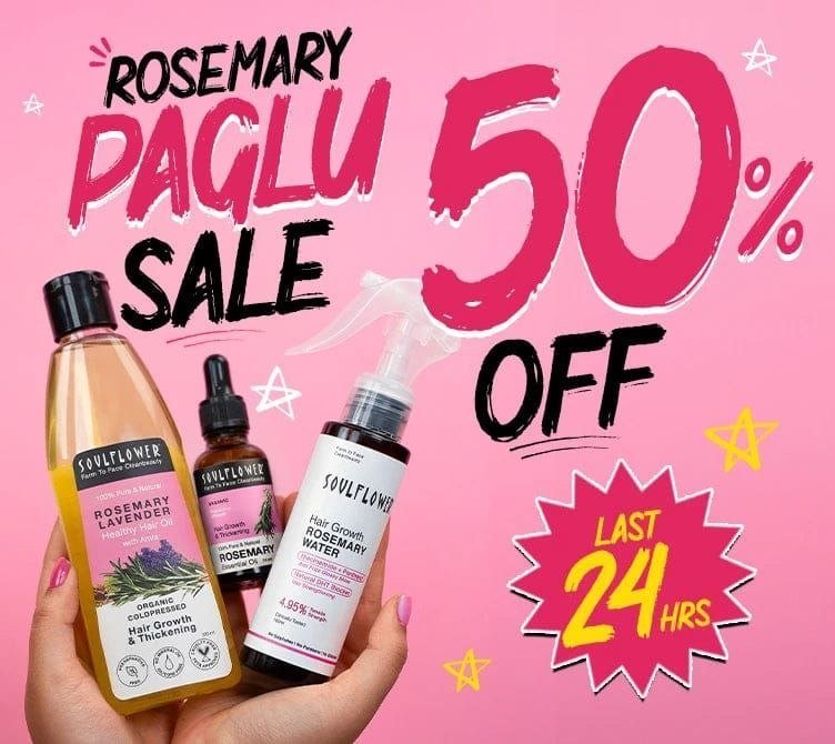 Soulflower Rosemary Paglu Sale 50 All Products Hai