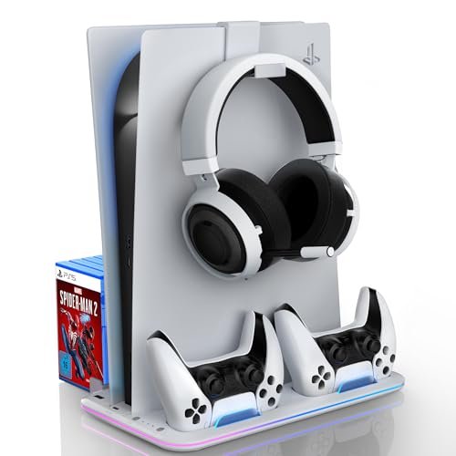 Sounce Glacier Ps5 Cooling Stand With Rgb Dua