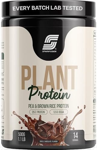 Sparkfusion Plant Protein Powder Isolated Pea Brow