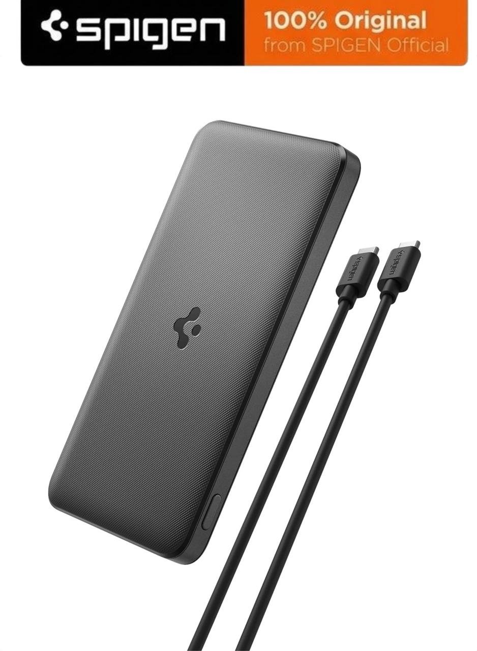 Spigen 10000 Mah 22 5 W Power Bank (black Lit