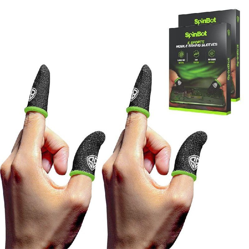 Spinbot Thumb Finger Sleeve For Mobile Game (