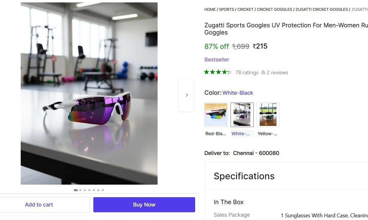 Sports Googles 215