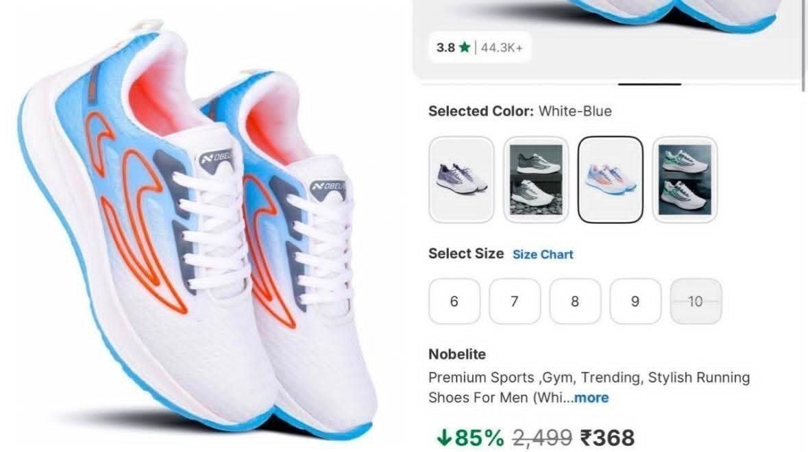 Sports Shoes At 85