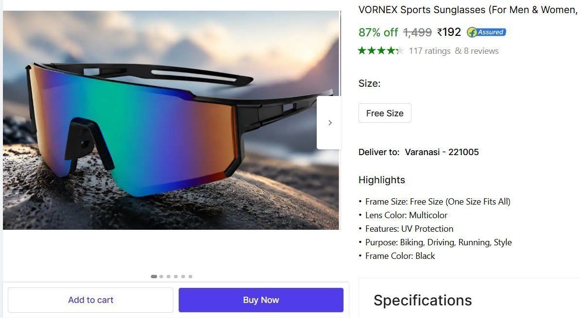 Sports Sunglasses 192