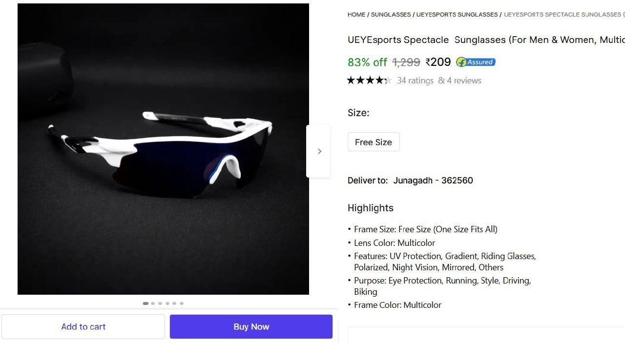 Sports Sunglasses 209