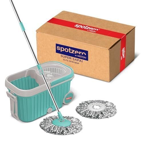 Spotzero By Milton Elite Spin Mop With Big Wh